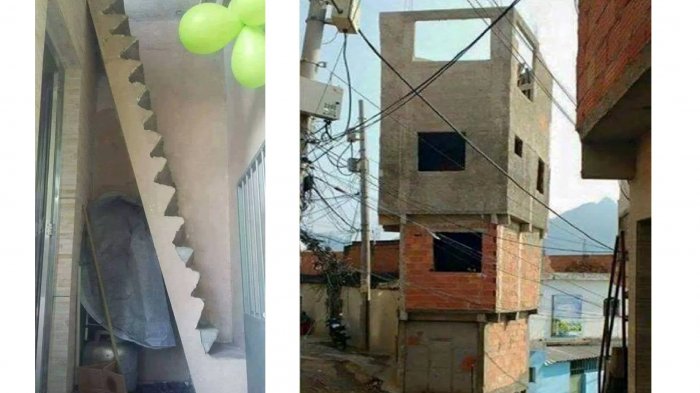 Ya Ampun! Perhatikan 15 Struktur Bangunan Ini, Bikin Gagal Paham Sama Perancangnya