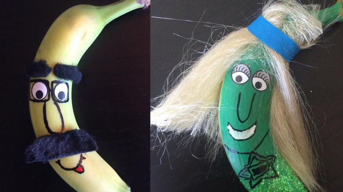 Keren! Pria Ini Ubah Pisang Jadi Bentuk Super Gokil, Superhero hingga Donald Trump