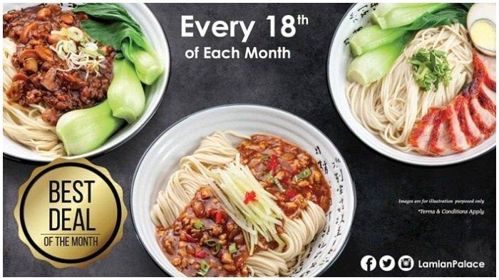 Khusus Hari Ini, Menu Makanan Lamian Palace Hanya Rp 18 Ribu, Intip Syarat dan Daftar Makanannya
