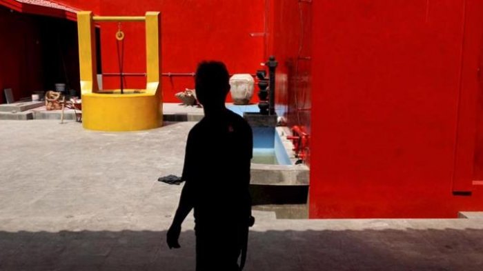 Potret lingkungan Lasem yang dijuluki Little China di Rembang.