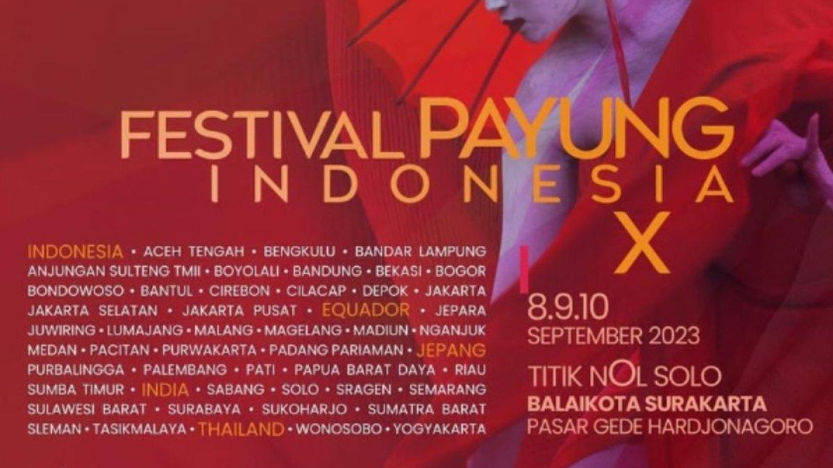 Lokasi, Jadwal, dan Daftar Penampil Festival Payung Indonesia 2023 di Kota Solo
