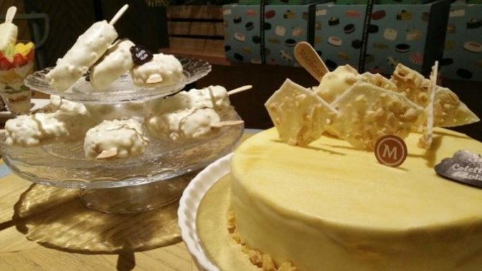 Legitnya Magnum White Almond Cake, Es Krim yang Disulap Jadi Cake Lezat