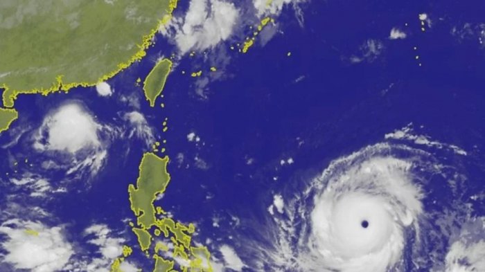 Masuk Badai Kategori 5 Seperti Haiyan, Topan Mangkhut jadi Badai Terkuat Tahun 2018