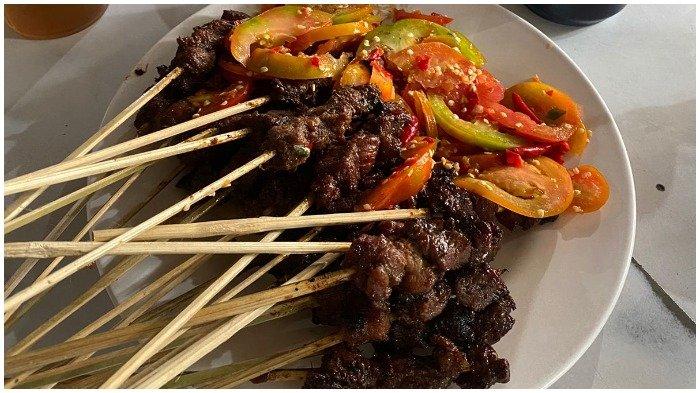 Seporsi Sate Maranggi Haji Yetty