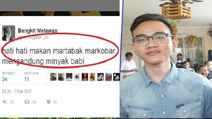 Heboh! Ada yang Sebut Markobar Mengandung Minyak Babi, Jawaban Anak Jokowi Bikin Netizen Kagum