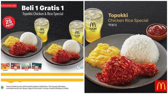 Promo McDonalds April 2019 - Jangan Lewatkan Promo Buy 1 Get 1 Cuma Sehari, Berikut Menunya
