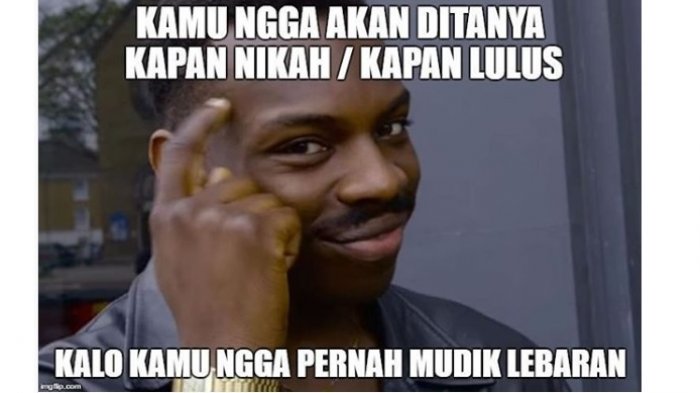 10 Meme Kocak yang Bikin Rindu Hari Lebaran, Sudah Siap Kalau Ditanya 'Kapan Nikah?'