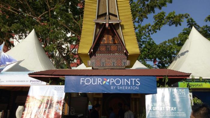 Festival Makassar - Hotel Four Points Hadirkan Tongkonan Losari dalam Acara Spektakuler Ini