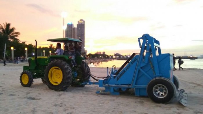 Ancol Datangkan Alat dari AS untuk Bersihkan Sampah di Pantai, Apa Saja Kelebihannya?