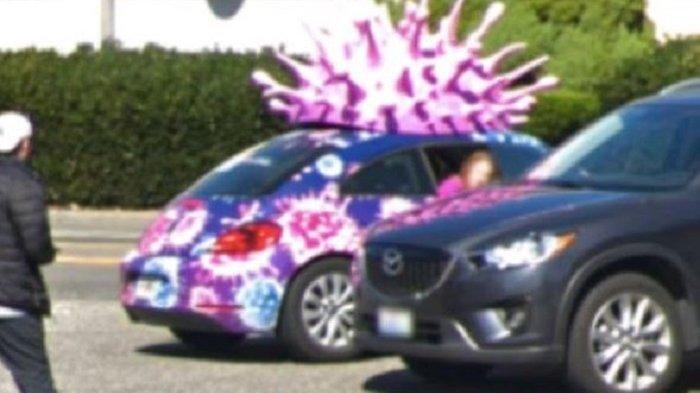 Viral di Medsos, Mobil Berbentuk Seperti Virus Corona Terekam Kamera Google Maps