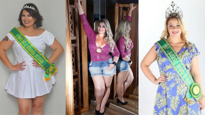 Kontes Kecantikan Brazil - Peserta Gak Minder Bertubuh Extra Large, Punya Slogan I Am Fat So What?