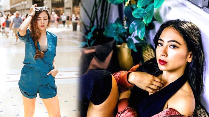 Nadia Vega Pose Duduk di Troli Bandara, Netizen Nyinyir Komentari Penampilannya