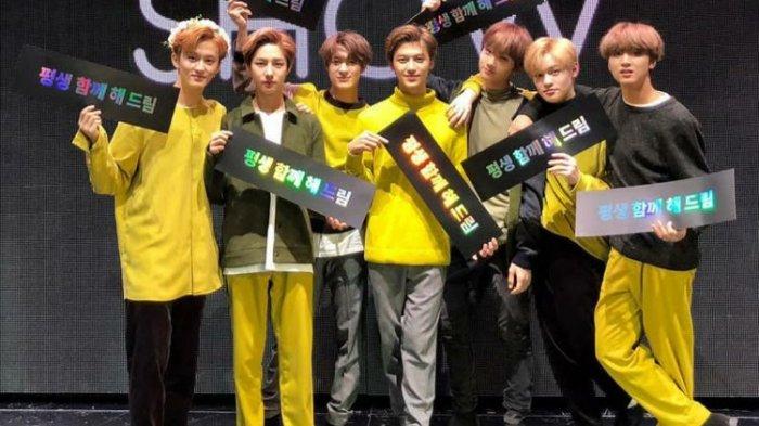Boyband Korea NCT Dream Kecewa Belum Sempat Cicipi Kuliner Khas Indonesia