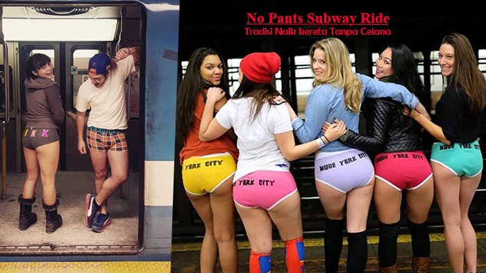 Jangan Berpikiran Ngeres Dulu, Ini Lho Sejarah Tradisi Naik Kereta Tanpa Celana, Lihat Foto-fotonya!