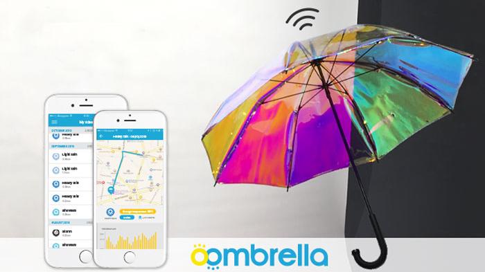Oombrella - Ajaib! Payung Pintar Ini Bisa Ingatkan Kamu Saat Hujan Akan Datang