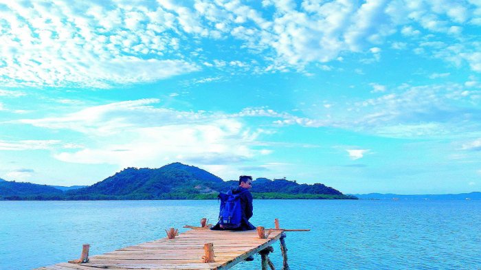 Wisata Lampung - Lagi Hits, Ini Lho Dermaga Cinta dan Dermaga Asmara yang Super Instagenic