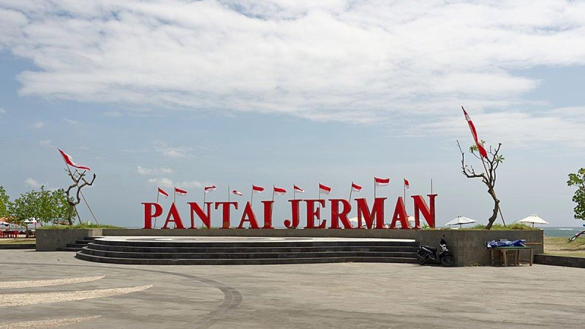 Pantai Jerman, satu tempat wisata hits di Badung Bali