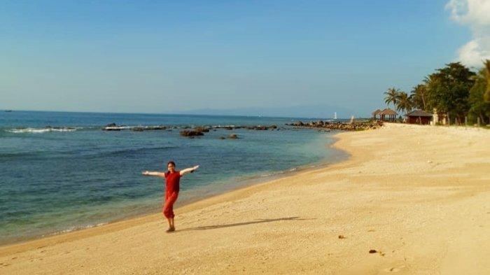 Pantai Tanjung Lesung, tempat wisata alam di Pandeglang, Banten.
