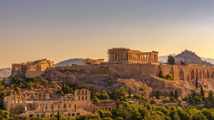 Parthenon di Athena.
