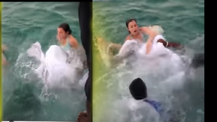 Ingin Ikuti Tren Pernikahan, Pengantin Ini Harus Alami Celaka Dengan Gaunnya Sendiri