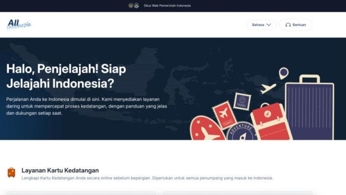 Mulai 1 Oktober 2025, penumpang luar negeri wajib isi aplikasi All Indonesia sebelum keluar bandara.