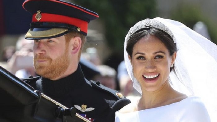 Tak Cuma Ikuti Tradisi, Gaun Pernikahan Meghan Markle Juga Jadi Lambang Cinta kepada Pangeran Harry