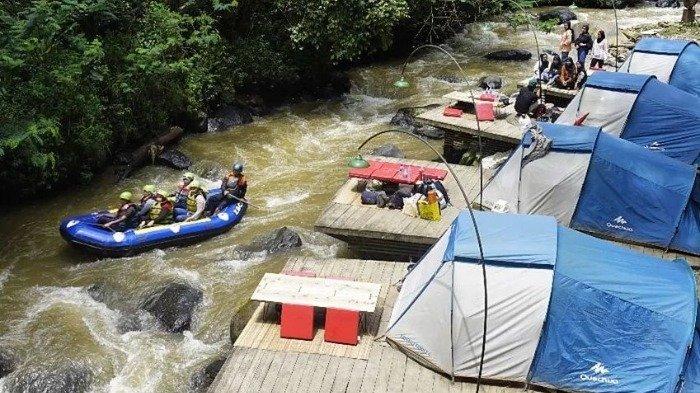Pineus Tilu, tempat wisata yang lagi viral di Pengalengan, Bandung.