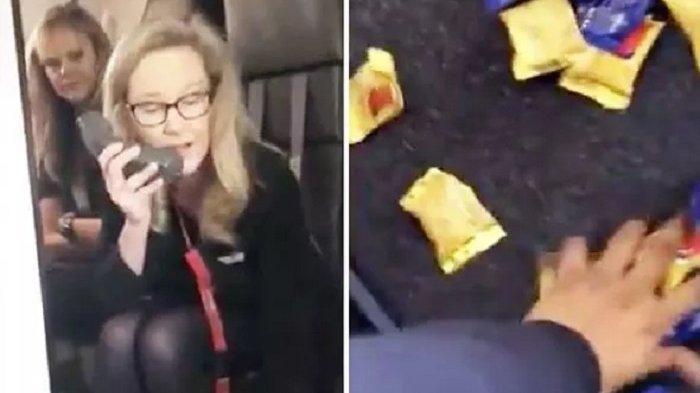 Pramugari Ini Dikritik Karena Bagikan Makanan Saat Turbulensi, Videonya Viral di Medsos