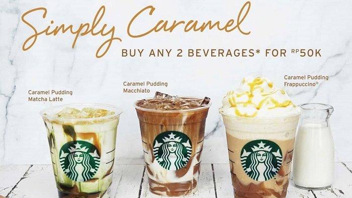 Promo Starbucks Hari Ini, Modal Rp 50 Ribu Bisa Nikmati 2 Gelas Simply Caramel