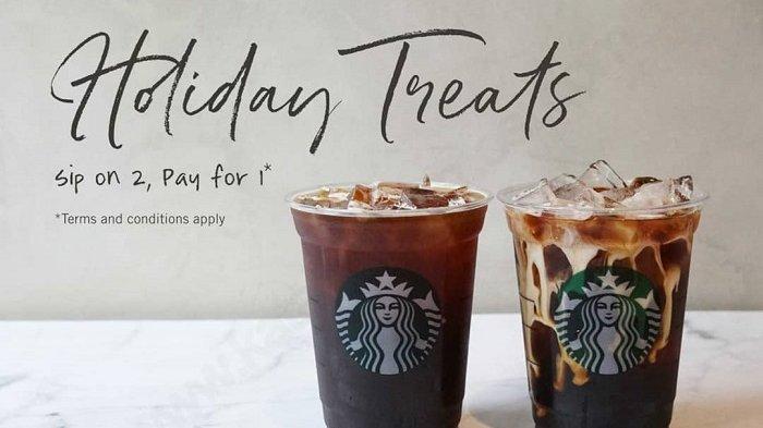 Promo Starbucks - Khusus Hari Ini  Beli 1 Dapat 2 Diseluruh Gerai Starbucks, Cek Cara Mendapatkanya