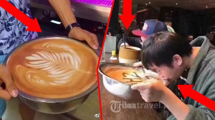 Kocak Parah! Bawa Baskom hingga Galon, Para Pelangan Starbucks Antri untuk Nikmati Promo Kopi Gratis
