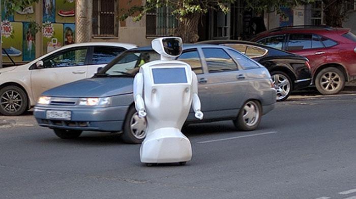 Promobot - Menggelikan, Salah Apa Robot Ini Kok Sampai Ditangkap Polisi?