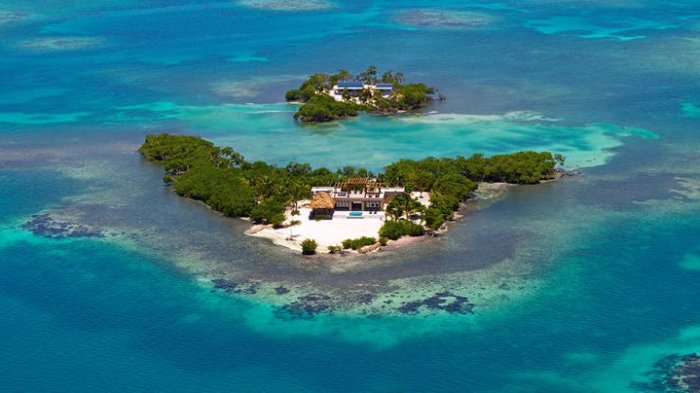 Pulau Gladden, Daratan Terindah di Dunia yang Harga Sewanya Mencapai Rp 41 Juta Per Malam