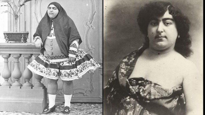 Potret Putri Dinasti Qajar Persia Zaman Dulu: Belum Disebut Cantik Bila Tak Berkumis