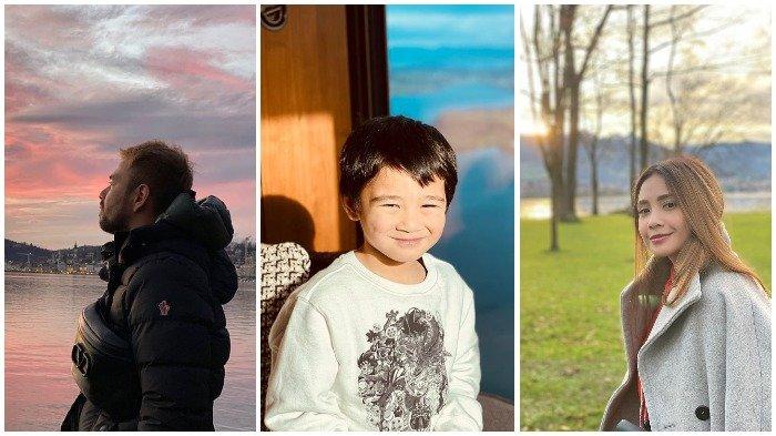 Liburan Artis - Musim Dingin di Swiss, Raffi Ahmad Ajak Nagita Slavina dan Rafathar Main Ice Skating