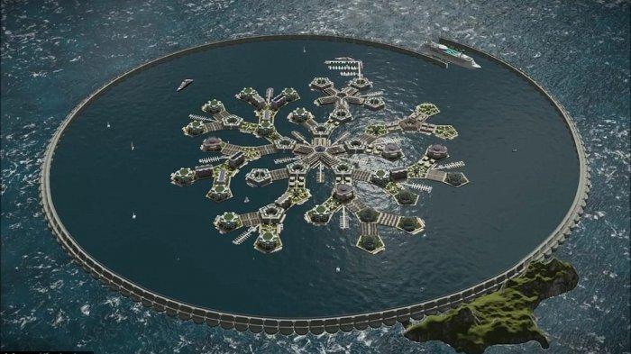 Negara Terapung Pertama di Dunia Akan Dibangun di Samudra Pasifik pada 2020