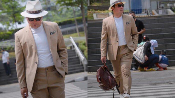 Gaya Modis Ridwan Kamil di Citayam Fashion Week, Fashion Show Bareng Driver Ojol: Kita Model Dunia