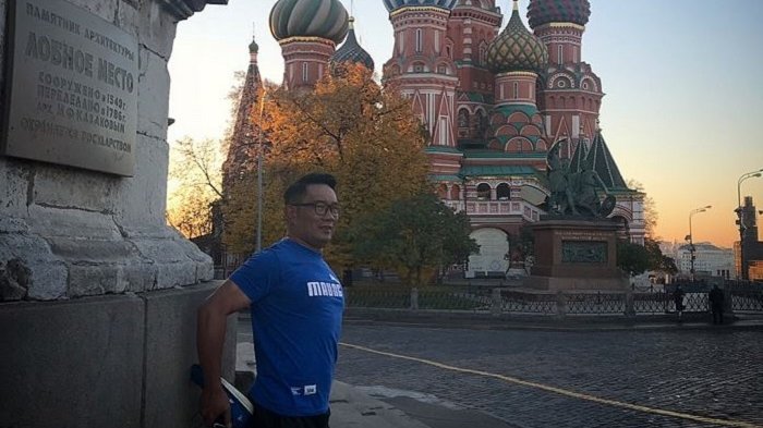 Begini Indah dan Megahnya Red Moskow Rusia yang Jadi Lokasi Jogging Ridwan Kamil saat di Rusia