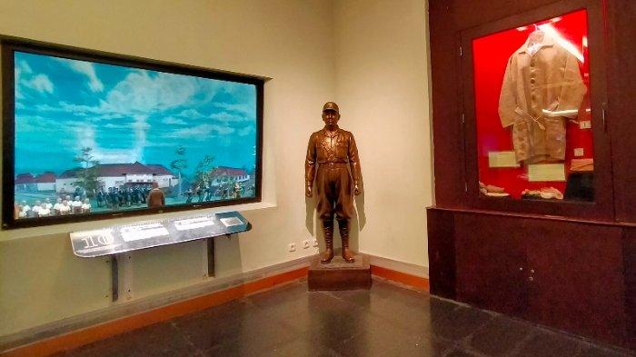 Ruang pameran Diorama I di Museum Benteng Vredeburg Kecamatan Gondomanan, Jogja, Daerah Istimewa Yogyakarta. Ruang ini menggambarkan peristiwa sejak periode Pangeran Diponegoro sampai masa pendudukan Jepang di Yogyakarta, Rabu (6/7/2022).