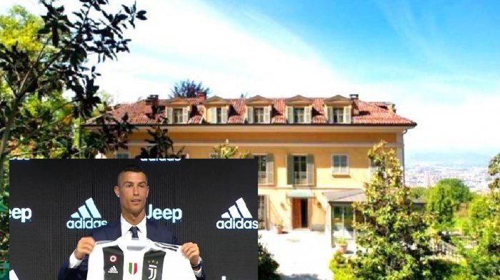 Pindah ke Juventus, Cristiano Ronaldo Rogoh Kocek Rp 600 Juta Per Minggu untuk Sewa Rumah di Turin