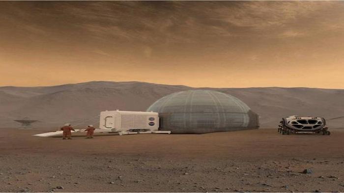 Mars Ice Home - Mengejutkan! Begini Tampilan Rumah untuk di Planet Mars