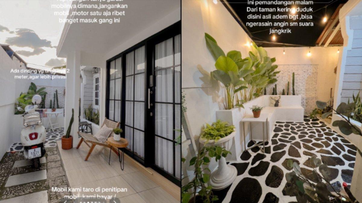 Viral Wanita Bagikan Potret Rumahnya yang Bergaya Minimalis Modern, Letaknya di Gang Sempit