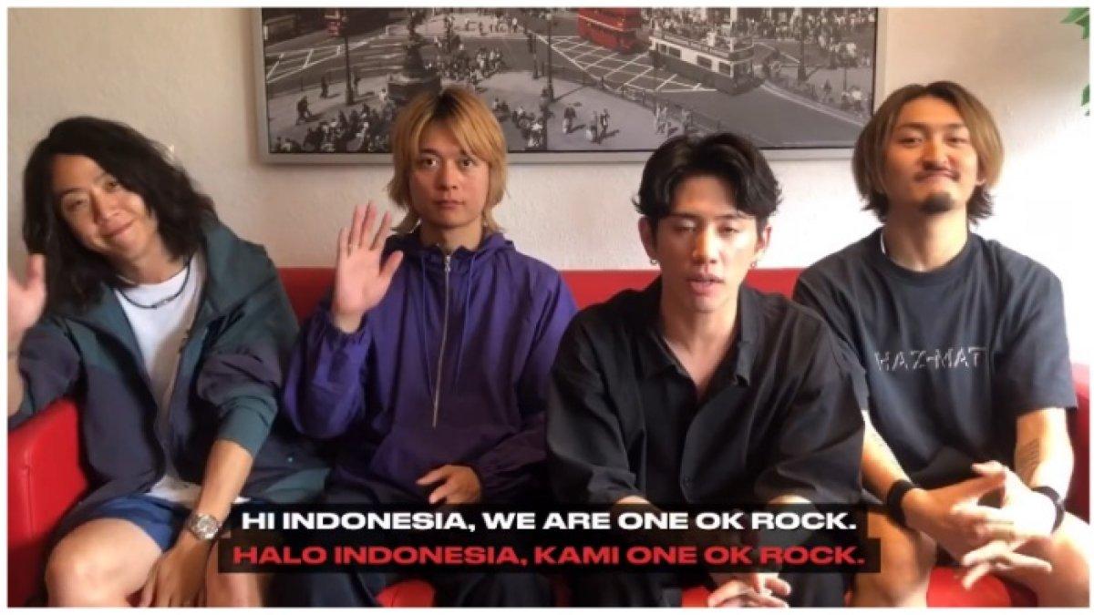 ONE OK ROCK Sapa Warga Indonesia, Akan Tampil 29 September 2023 di Jakarta