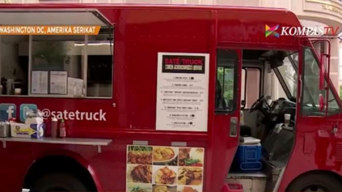 Sate Truck Amerika Serikat - Pria Ini Sukses Jualan Rendang dkk di Washington, Begini Kisahnya