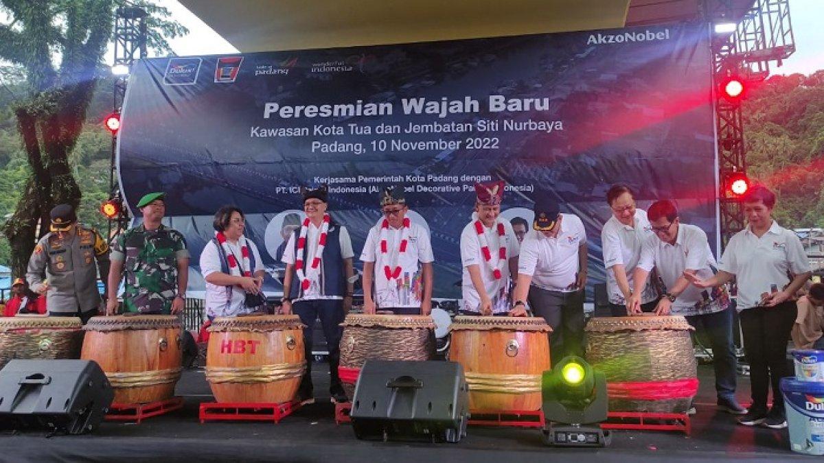 Rampung Direvitalisasi, Kawasan Kota Tua Padang dan Jembatan Siti Nurbaya Tampi dengan Wajah Baru