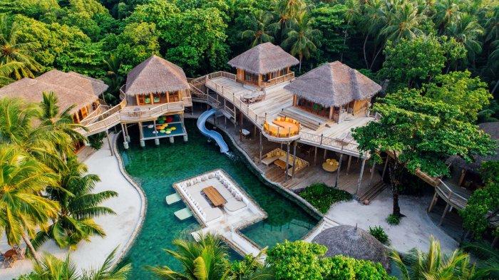Vila Atas Air Terbesar di Dunia Dibuka di Maldives