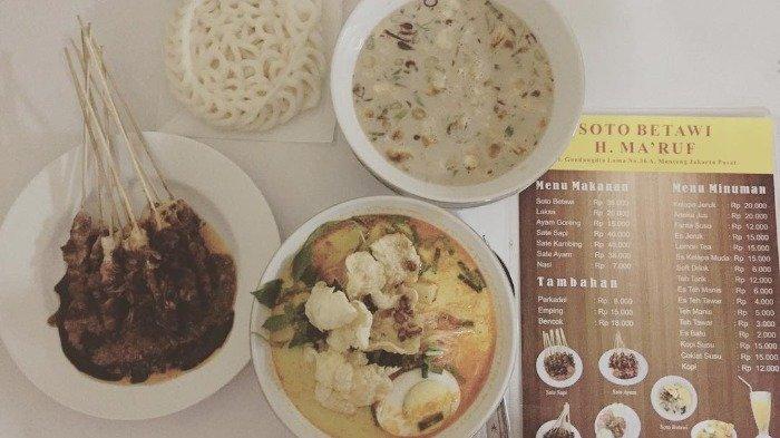 Mencoba Gurihnya Soto Betawi Haji Ma'ruf, Kuliner Legendaris di Jakarta