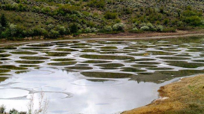 Danau Polkadot di Kanada Ini Dianggap Suci, Pengunjung Cuma Bisa Memotret dari Jauh