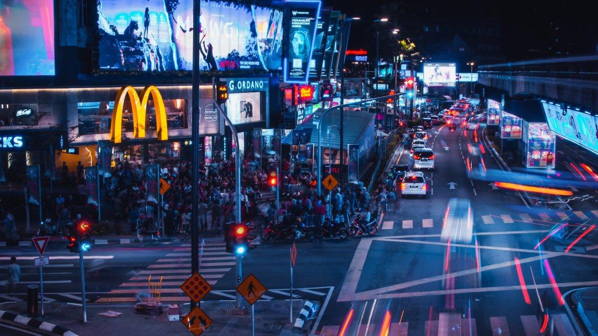 Suasana di Bukit Bintang, Malaysia