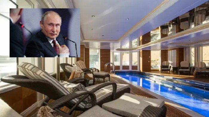 Mengintip Mewahnya Superyacht Vladimir Putin yang di Dalamnya Terdapat Kolam Renang